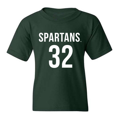 Michigan State - NCAA Men's Soccer : David Anderson - Replica Shersey Youth T-Shirt-0