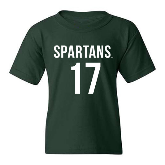 Michigan State - NCAA Women's Soccer : Allie Mairn - Replica Shersey Youth T-Shirt-0