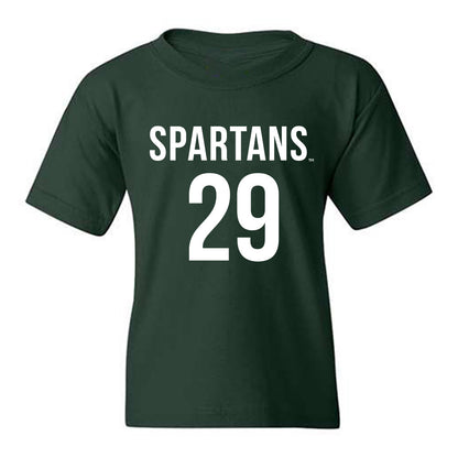 Michigan State - NCAA Women's Soccer : Addison Baldus - Replica Shersey Youth T-Shirt-0