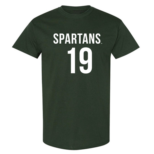 Michigan State - NCAA Women's Soccer : Emerson Sargeant - Replica Shersey T-Shirt-0