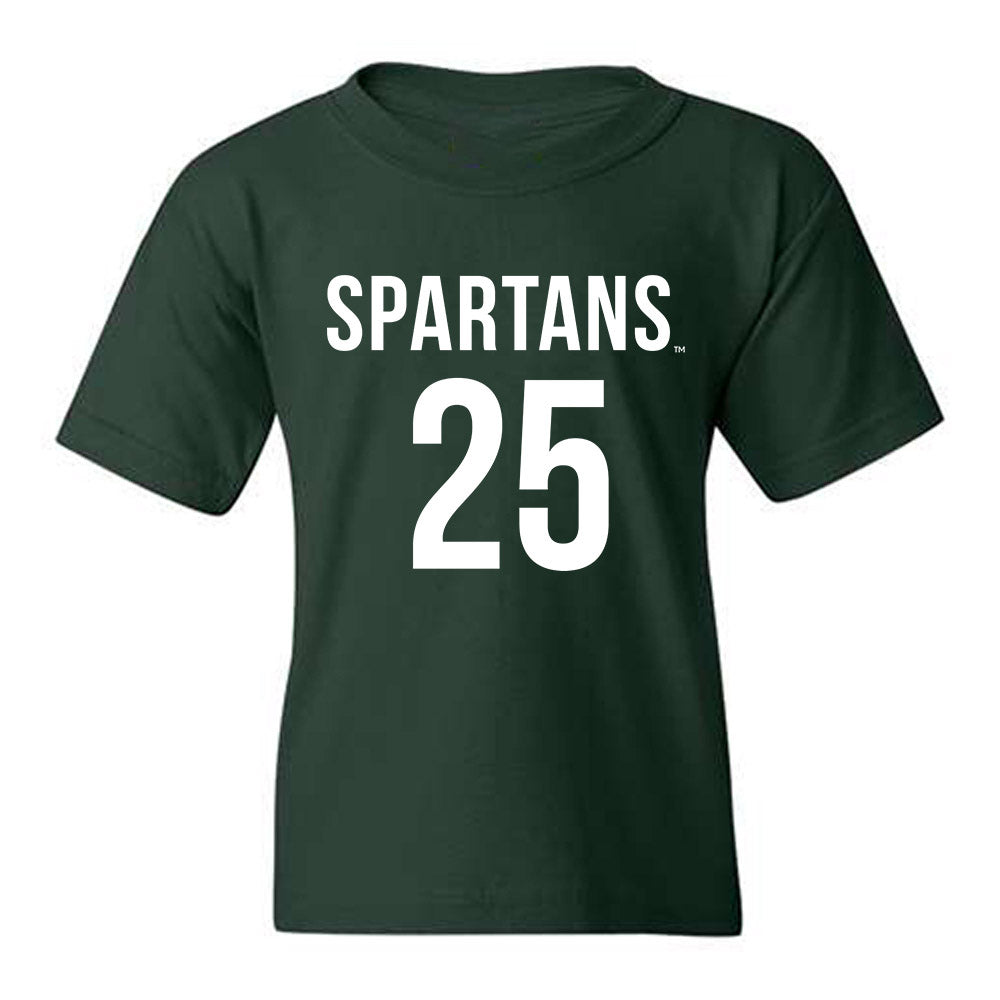 Michigan State - NCAA Women's Soccer : Samantha Maroni - Replica Shersey Youth T-Shirt-0
