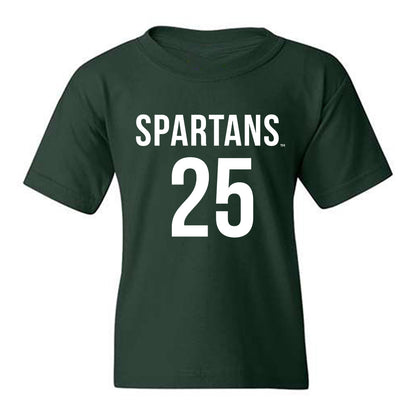 Michigan State - NCAA Women's Soccer : Samantha Maroni - Replica Shersey Youth T-Shirt-0