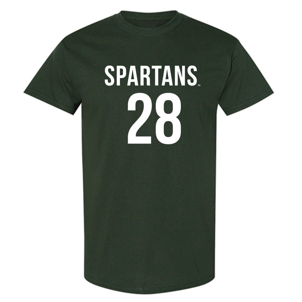 Michigan State - NCAA Men's Soccer : Jake Grekowicz - Replica Shersey T-Shirt-0