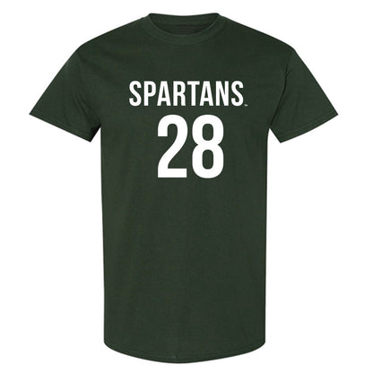 Michigan State - NCAA Men's Soccer : Jake Grekowicz - Replica Shersey T-Shirt-0
