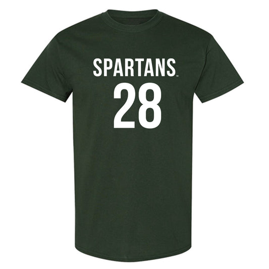 Michigan State - NCAA Men's Soccer : Jake Grekowicz - Replica Shersey T-Shirt-0