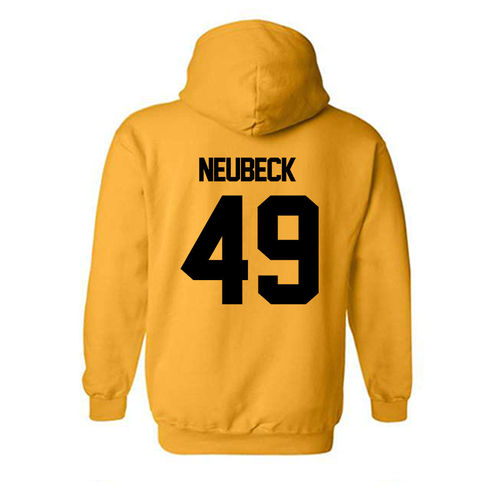 Missouri - NCAA Baseball : Tony Neubeck - Classic Shersey Hooded Sweatshirt-1