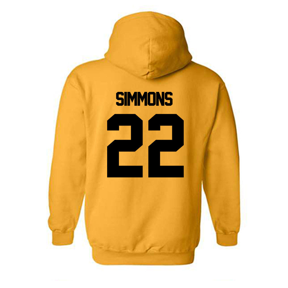 Missouri - NCAA Women's Soccer : Kylee Simmons - Classic Shersey Hooded Sweatshirt-1