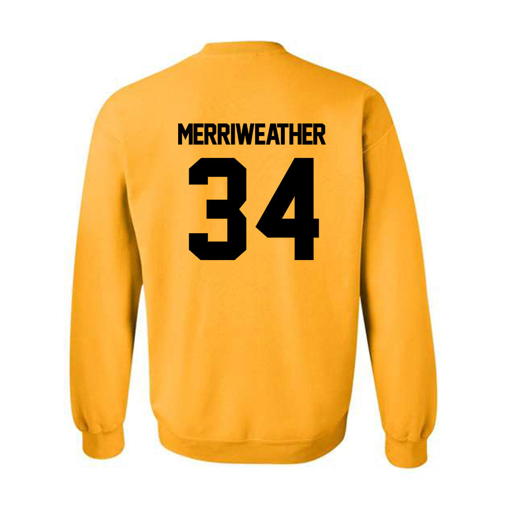 Missouri - NCAA Football : Ricardo Merriweather - Classic Shersey Crewneck Sweatshirt-1