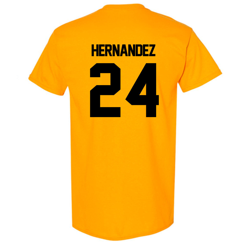 Missouri - NCAA Baseball : Jedier Hernandez - Classic Shersey T-Shirt-1