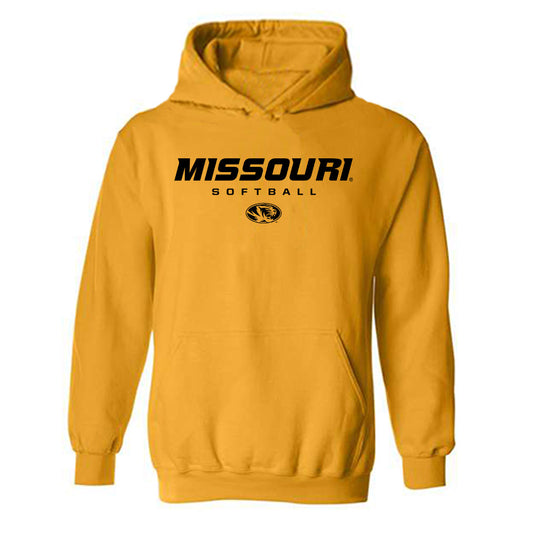 Missouri - NCAA Softball : Monica Brauner - Hooded Sweatshirt Classic Shersey