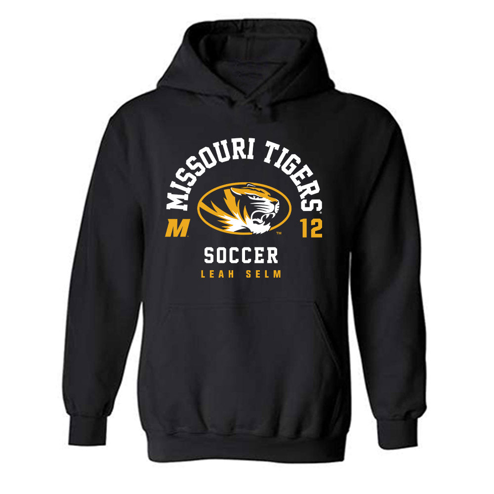 Missouri - NCAA Women's Soccer : Leah Selm - Classic Fashion Shersey Hooded Sweatshirt