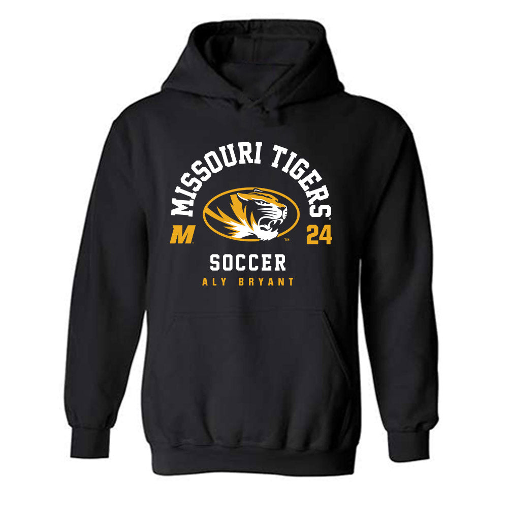 Missouri - NCAA Women's Soccer : aly Bryant - Classic Fashion Shersey Hooded Sweatshirt-0