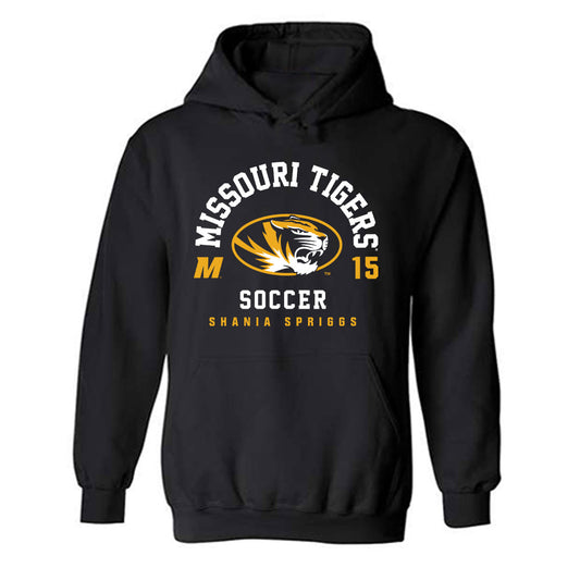Missouri - NCAA Women's Soccer : shania spriggs - Classic Fashion Shersey Hooded Sweatshirt-0