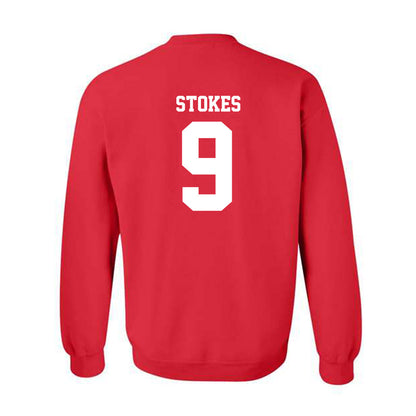 Nebraska - NCAA Men's Soccer : Rhett Stokes - Crewneck Sweatshirt