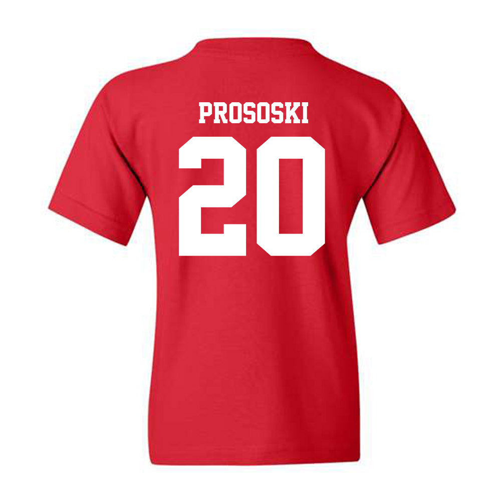 Nebraska - NCAA Women's Soccer : Emma Prososki - Youth T-Shirt