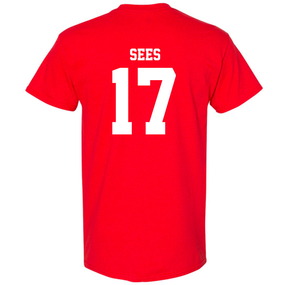 Nebraska - NCAA Women's Soccer : Jo Sees - Replica Shersey T-Shirt-1