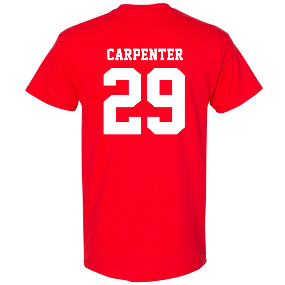 Nebraska - NCAA Women's Soccer : Kayma Carpenter - Replica Shersey T-Shirt-1
