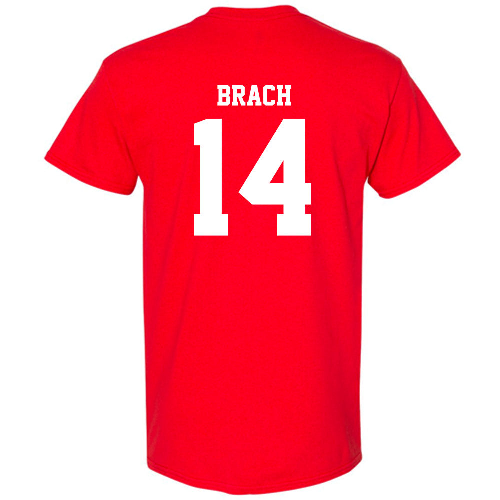 Nebraska - NCAA Women's Soccer : Mila Brach - Replica Shersey T-Shirt-1