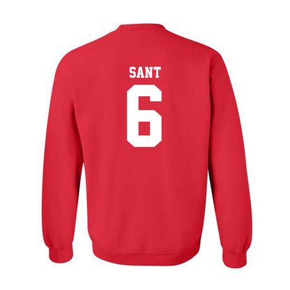 Nebraska - NCAA Women's Soccer : Sadie Sant - Replica Shersey Crewneck Sweatshirt-1