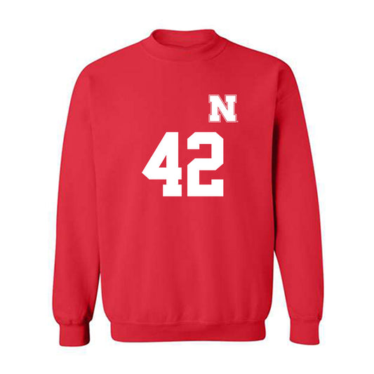 Nebraska - NCAA Women's Soccer : Sarah Weber - Crewneck Sweatshirt