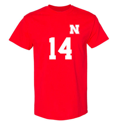 Nebraska - NCAA Women's Soccer : Mila Brach - Replica Shersey T-Shirt-0