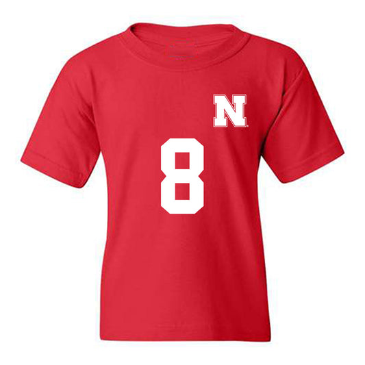 Nebraska - NCAA Women's Soccer : Reese Borer - Replica Shersey Youth T-Shirt-0