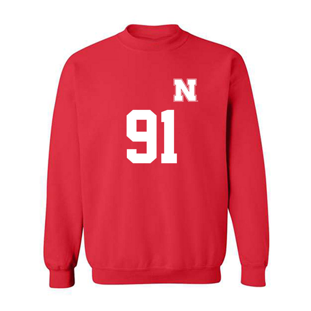 Nebraska - NCAA Women's Soccer : Sami Hauk - Crewneck Sweatshirt