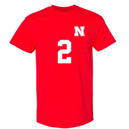 Nebraska - NCAA Women's Soccer : Alyse Then - Replica Shersey T-Shirt-0