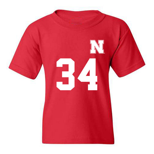 Nebraska - NCAA Women's Soccer : Allison Napora - Youth T-Shirt