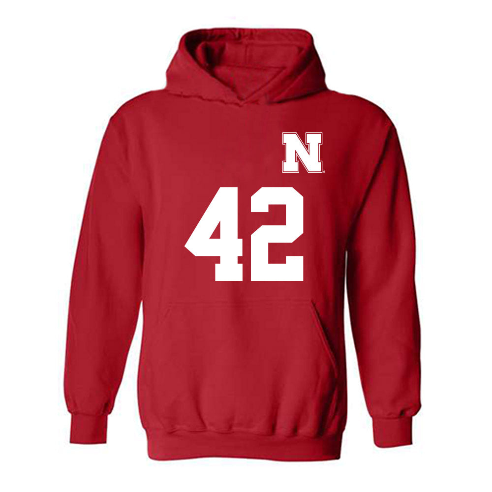 Nebraska - NCAA Women's Soccer : Sarah Weber - Hooded Sweatshirt