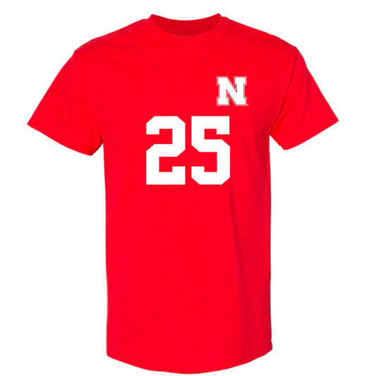 Nebraska - NCAA Women's Soccer : Ella Rudney - Replica Shersey T-Shirt-0