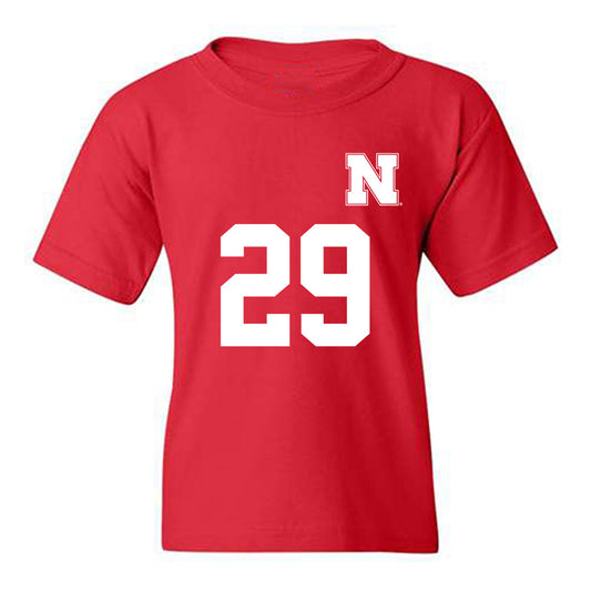 Nebraska - NCAA Women's Soccer : Kayma Carpenter - Replica Shersey Youth T-Shirt-0