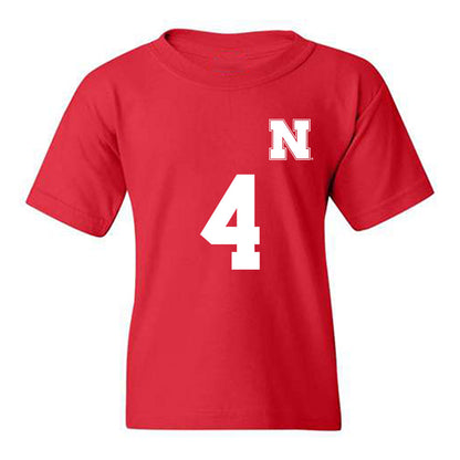 Nebraska - NCAA Women's Soccer : Karli Williams - Replica Shersey Youth T-Shirt-0
