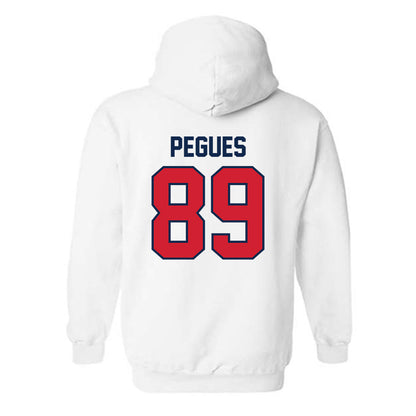 Ole Miss - NCAA Football : JJ Pegues - Replica Shersey Hooded Sweatshirt