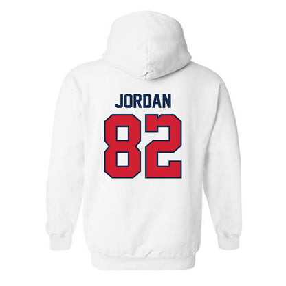 Ole Miss - NCAA Softball : Graycen Jordan - Replica Shersey Hooded Sweatshirt-1