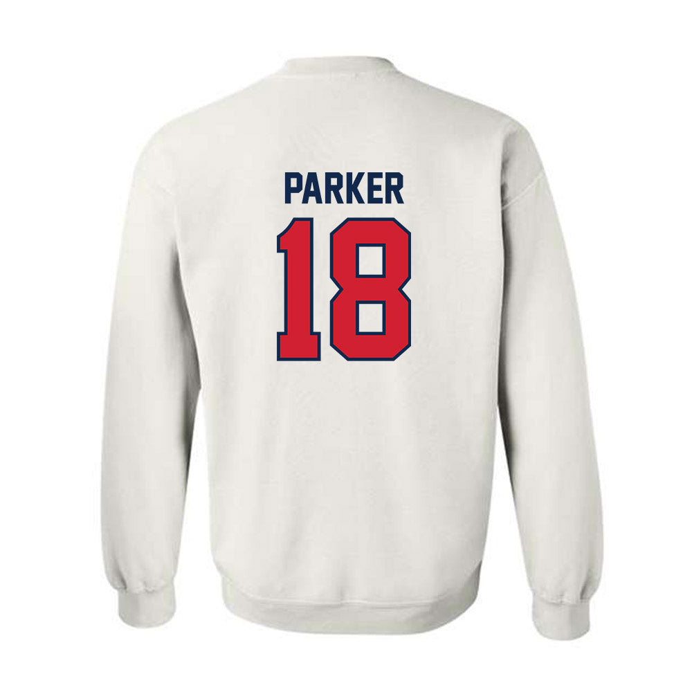 Ole Miss - NCAA Baseball : Greyson Parker - Replica Shersey Crewneck Sweatshirt-1