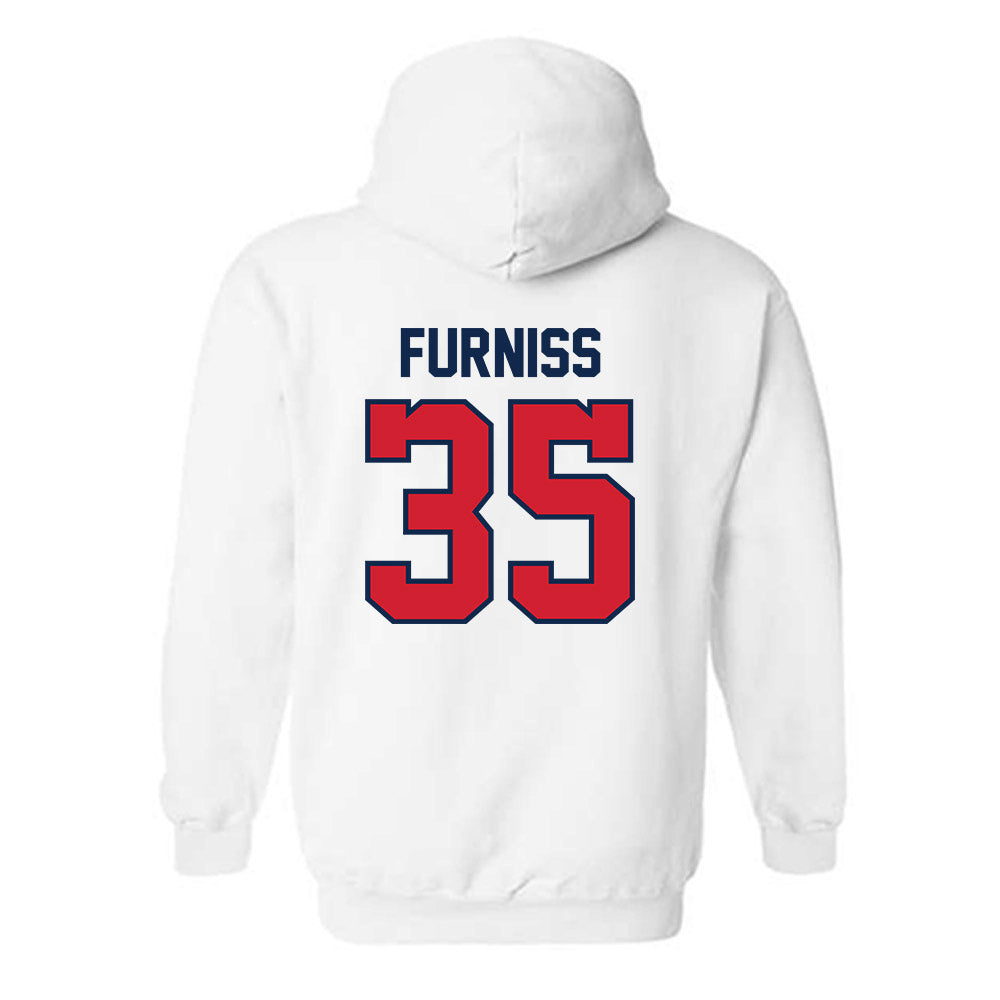 Ole Miss - NCAA Baseball : Will Furniss - Replica Shersey Hooded Sweatshirt