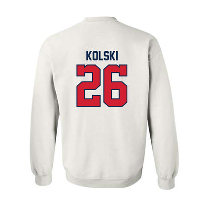 Ole Miss - NCAA Women's Soccer : Allison Kolski - Replica Shersey Crewneck Sweatshirt-1
