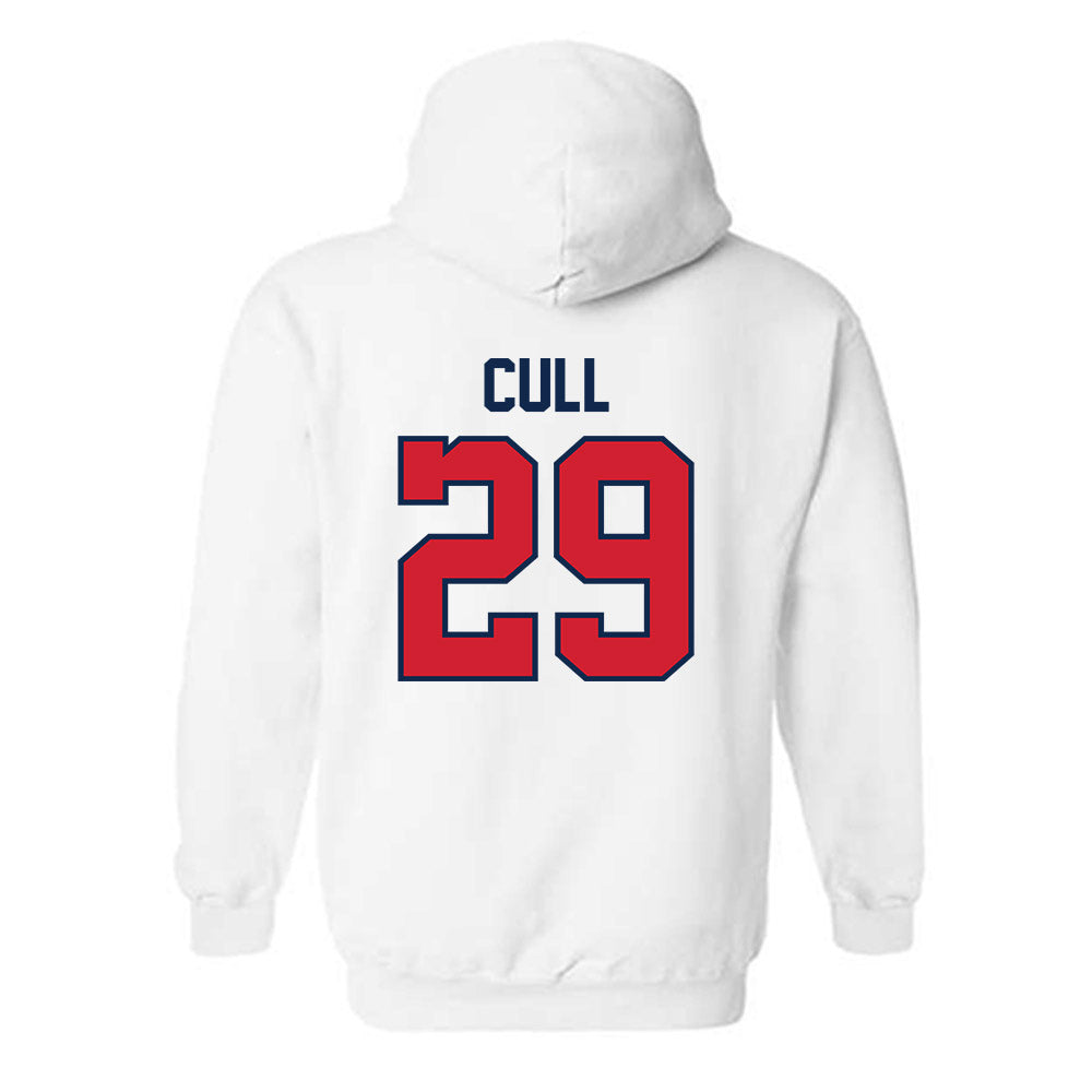 Ole Miss - NCAA Football : Nick Cull - Replica Shersey Hooded Sweatshirt-1