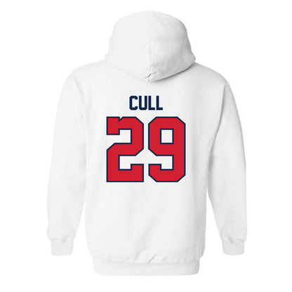 Ole Miss - NCAA Football : Nick Cull - Replica Shersey Hooded Sweatshirt-1