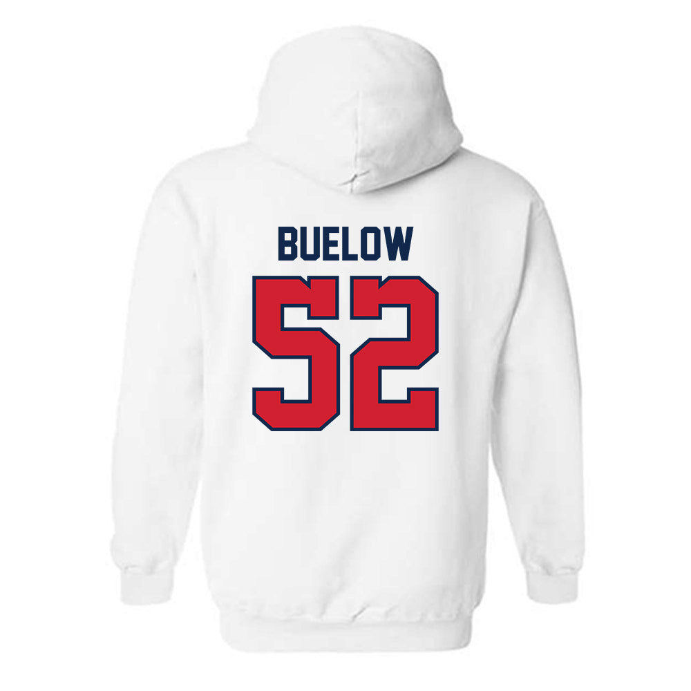 Ole Miss - NCAA Football : Julius Buelow - Replica Shersey Hooded Sweatshirt-1