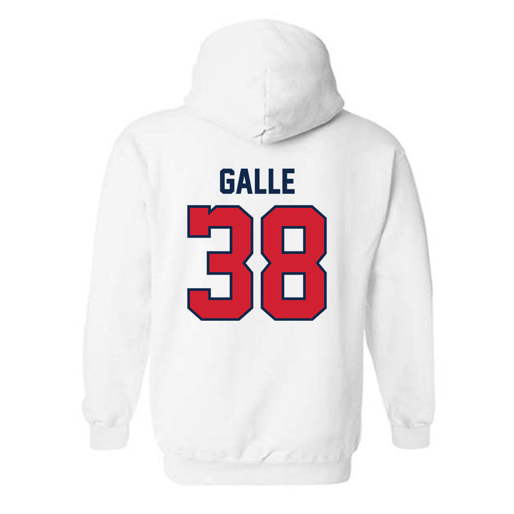 Ole Miss - NCAA Baseball : Patrick Galle - Replica Shersey Hooded Sweatshirt