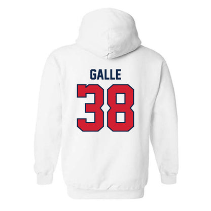 Ole Miss - NCAA Baseball : Patrick Galle - Replica Shersey Hooded Sweatshirt