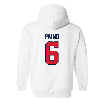 Ole Miss - NCAA Baseball : Owen Paino - Replica Shersey Hooded Sweatshirt-1