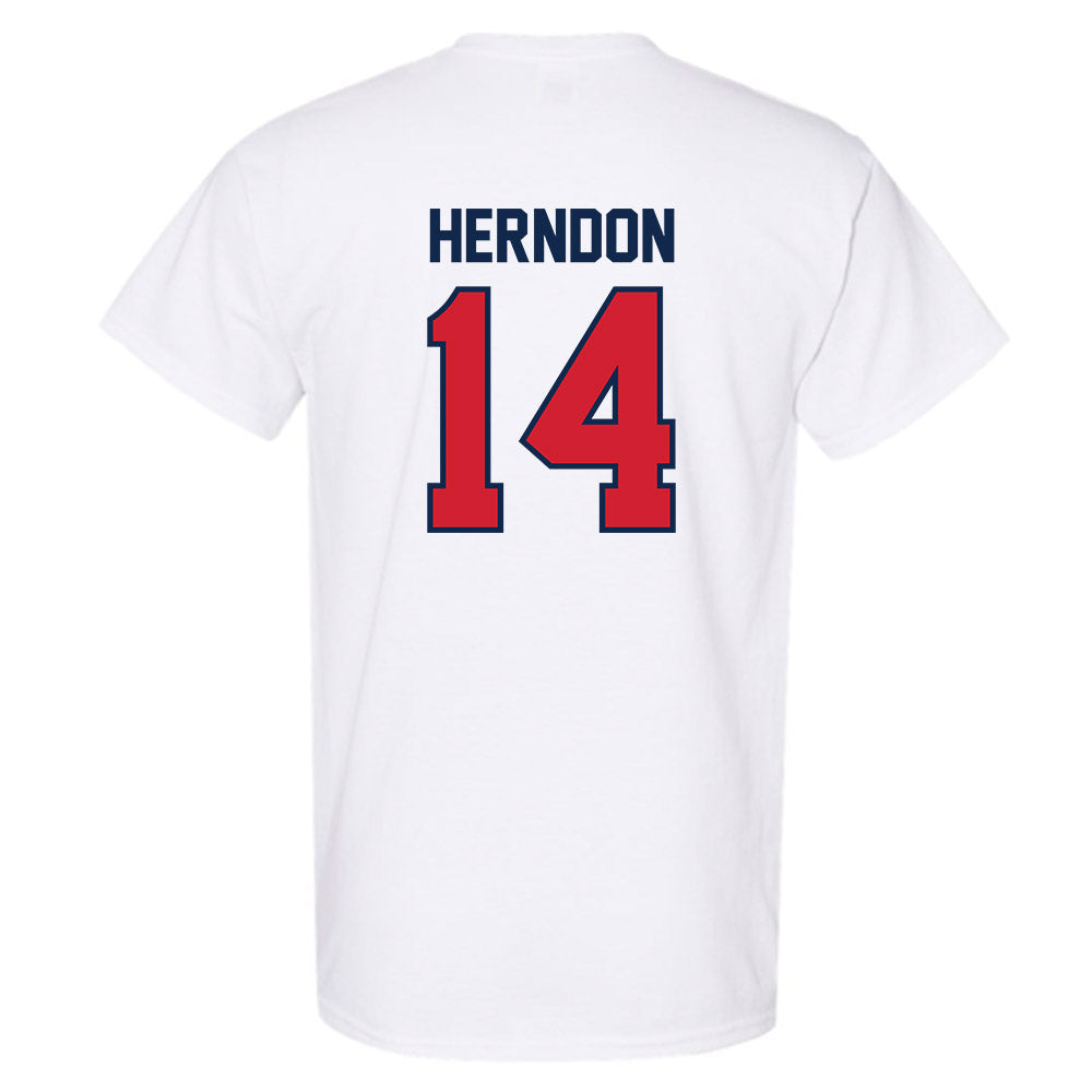 Ole Miss - NCAA Softball : Abby Herndon - Replica Shersey T-Shirt-1