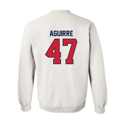 Ole Miss - NCAA Football : Anthony Aguirre - Replica Shersey Crewneck Sweatshirt-1