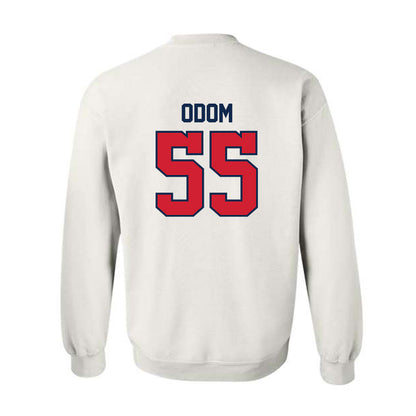 Ole Miss - NCAA Baseball : Leo Odom - Replica Shersey Crewneck Sweatshirt-1