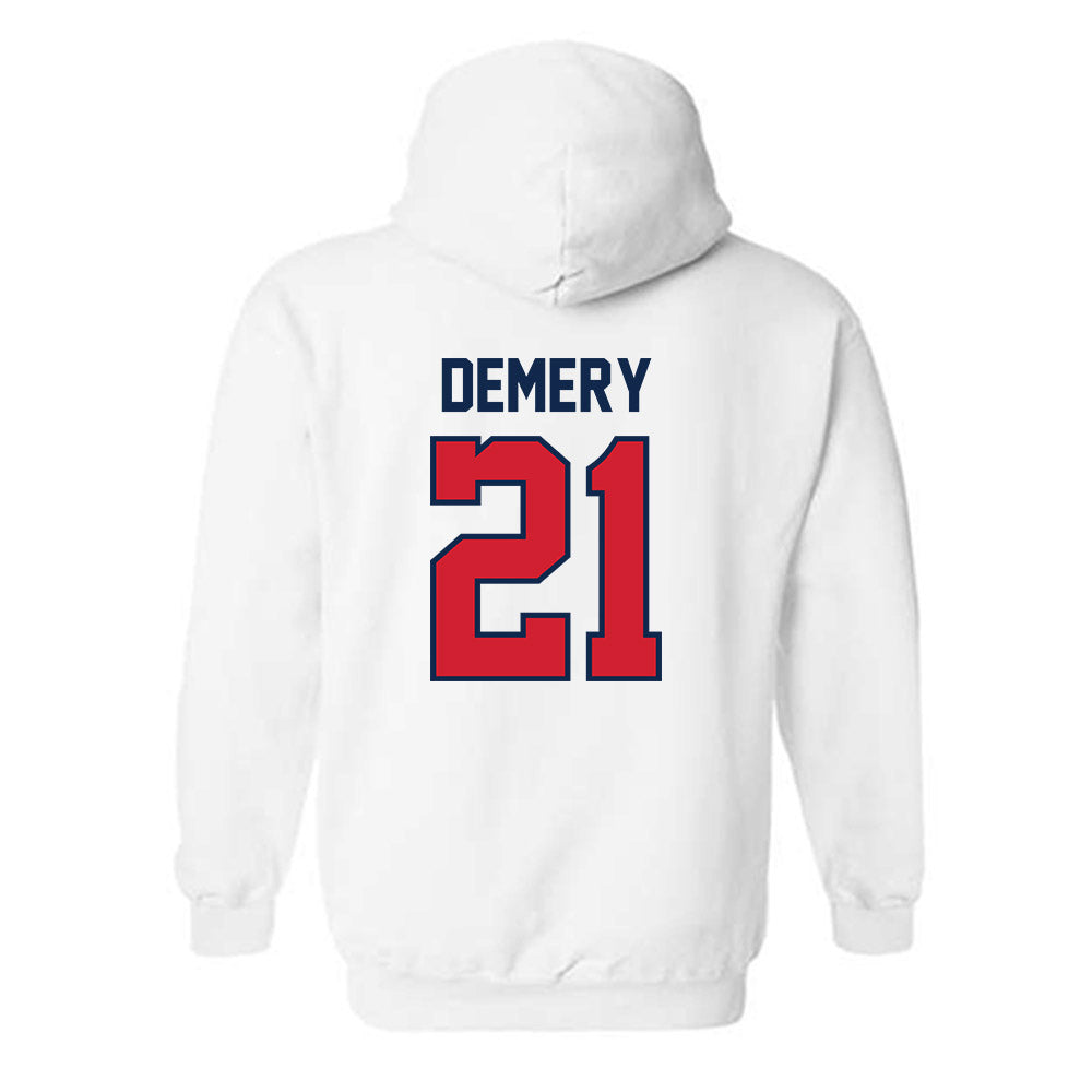 Ole Miss - NCAA Football : Daniel Demery - Replica Shersey Hooded Sweatshirt