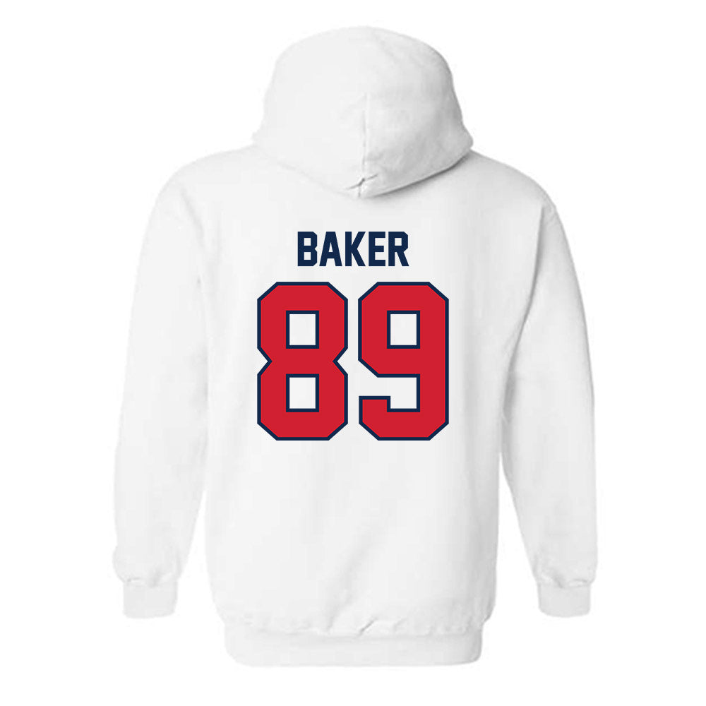 Ole Miss - NCAA Football : Mikey Baker - Replica Shersey Hooded Sweatshirt-1