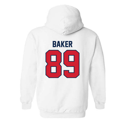 Ole Miss - NCAA Football : Mikey Baker - Replica Shersey Hooded Sweatshirt-1